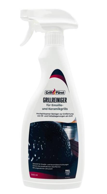 Grillfürst Grillreiniger für Emaille, Keramikgrills und emaillierte Roste - 500 ml