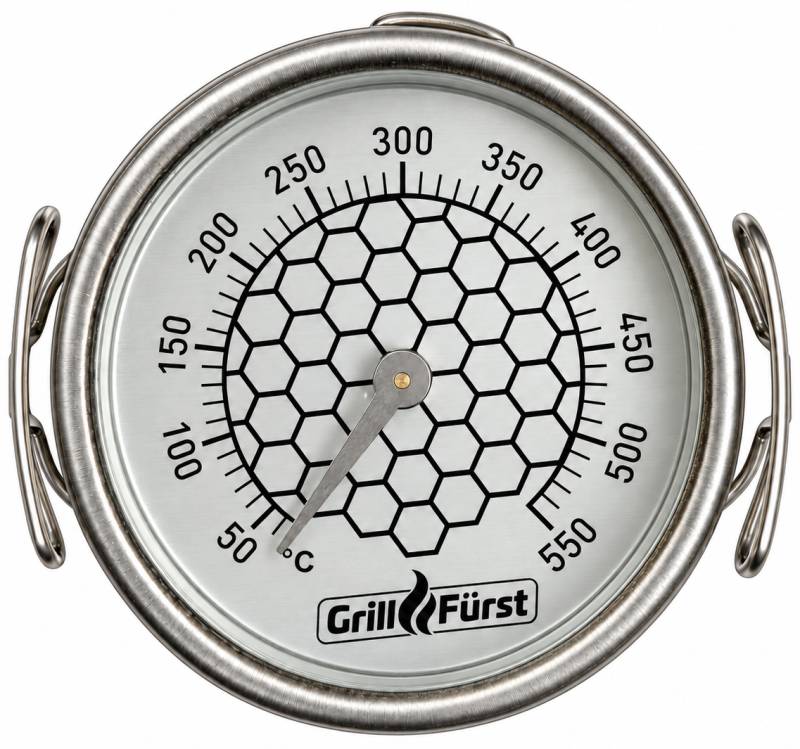 Grillfürst Grillrost Thermometer - bis 550°C