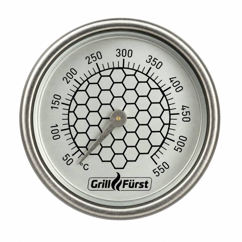 Grillfürst Grillrost Thermometer - bis 550°C