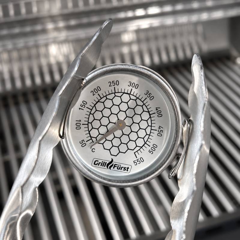 Grillfürst Grillrost Thermometer - bis 550°C
