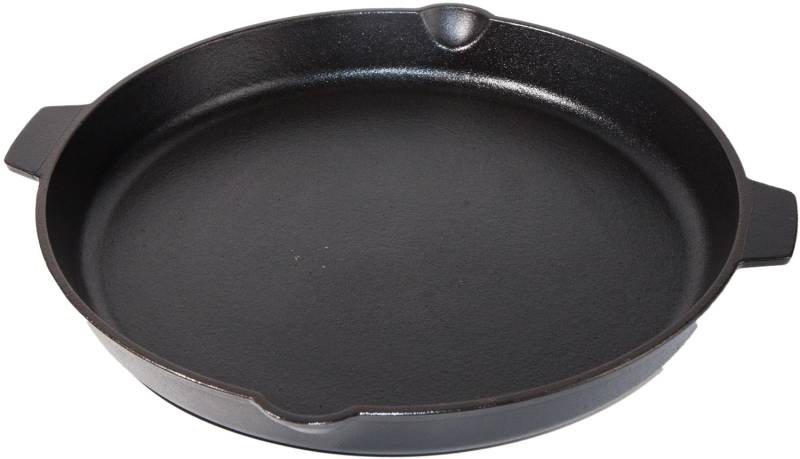 Grillfürst Gusseisenpfanne mit 2 Griffen Ø 40 cm