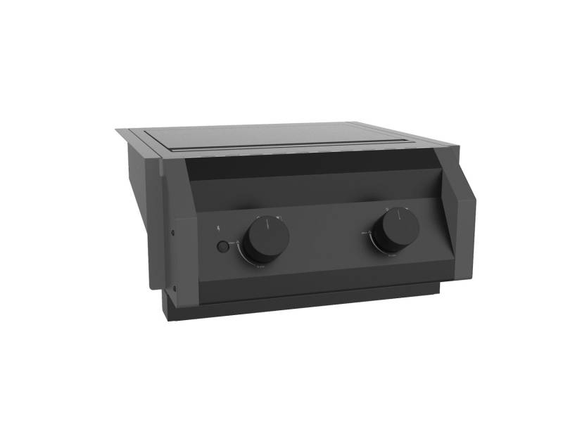 Grillfürst Independence P230E XXL Einbau-Infrarotbrenner - mattschwarz