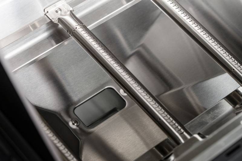 Grillfürst Independence P830G Doppelkammer Gasgrill - mattschwarz - mit XXL Infrarotbrenner, Seitenkocher, Heckbrenner und Gusseisenrosten