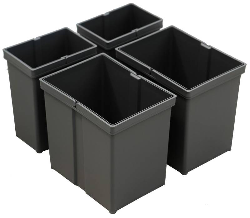 Grillfürst Moments Innenschubkasten mit Mülleimer - Set - inkl. 2 x 17L + 2 x 8L Behälter