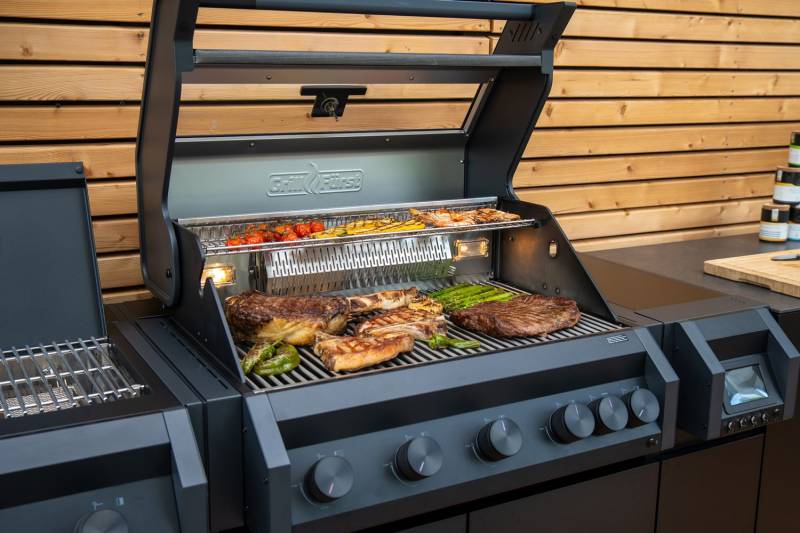 Grillfürst Moments Independence P590E Smartgrill - Nero
