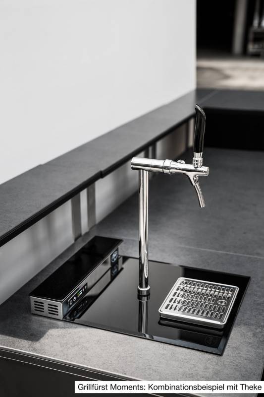 Grillfürst Moments Zapfanlage - Nero - 60 cm