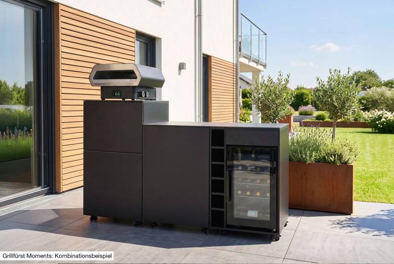 Grillfürst Moments Grillschrank für Kamado Grill, Nero