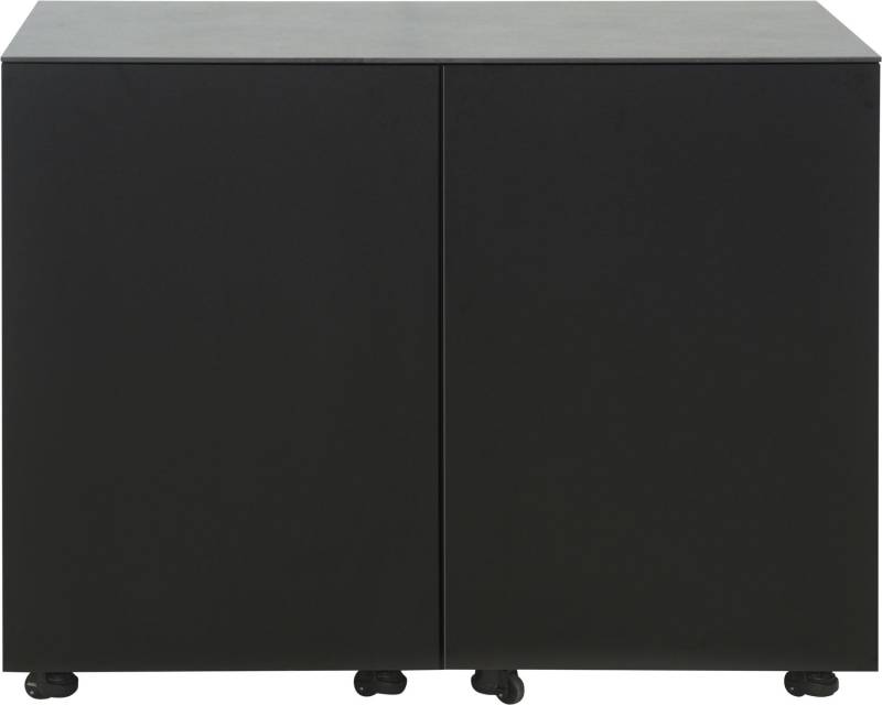 Grillfürst Moments Sideboard mit Tür, Einlegeboden und Gasflaschenschrank - Nero - 120 cm