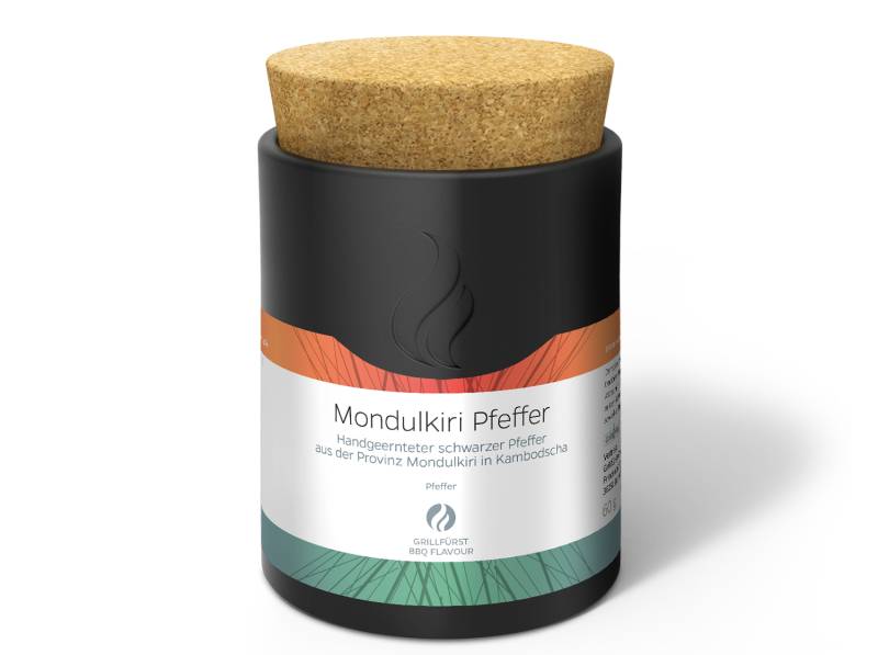 Grillfürst Mondulkiri Pfeffer - Keramikdose 60g