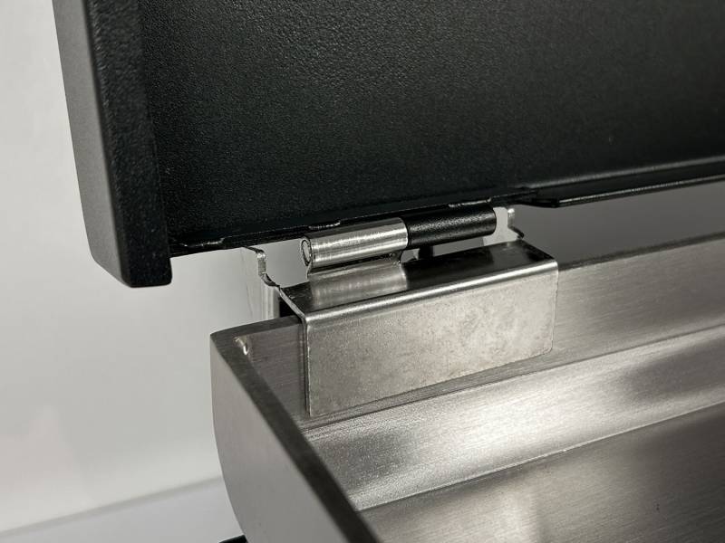 Grillfürst Deckel für Planchagrill 2-Brenner - Wind-/Spritzschutz