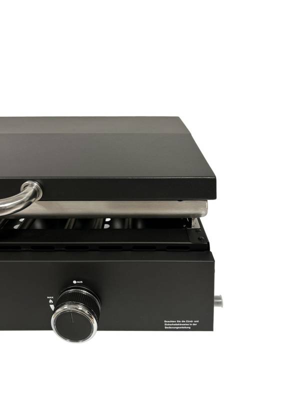 Grillfürst Deckel für Planchagrill 2-Brenner - Wind-/Spritzschutz