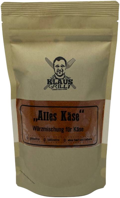 Alles Käse Gewürzmischung 250 g Beutel by Klaus grillt