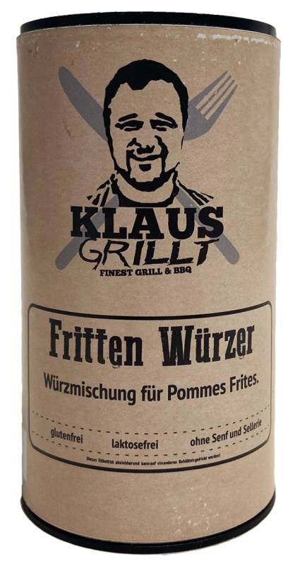 Frittenwürzer 120 g Streuer by Klaus grillt