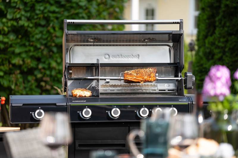 Outdoorchef Drehspieß HEAT / QUBE