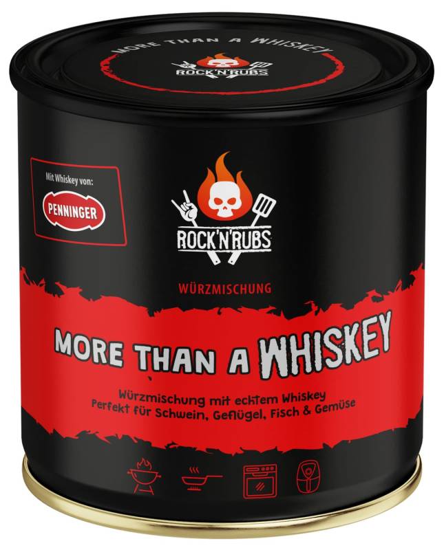 Rock'n Rubs - More than a Whiskey - BBQ Rub 130 g Dose
