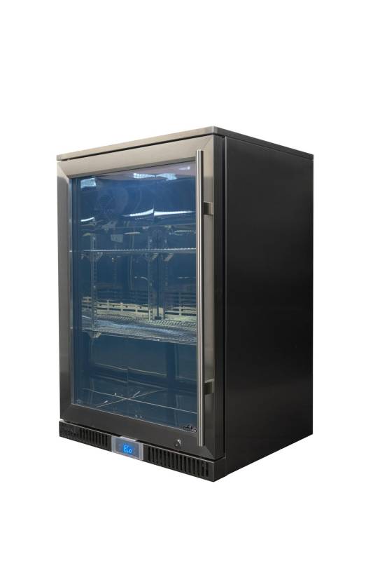 Napoleon Outdoor - Kühlschrank, 135 Liter, linksdrehende Tür mit Doppelverglasung und LED Beleuchtung - wasserdicht nach IP24