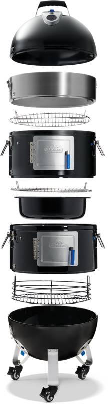 Napoleon Holzkohlegrill Apollo 18" - 3 in 1 Watersmoker Ø 47 cm