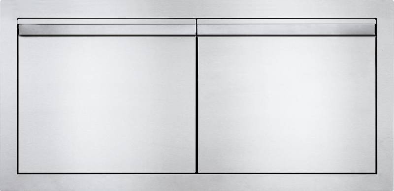Napoleon Einbau Doppel-Tür, quer (100 x 50 cm)