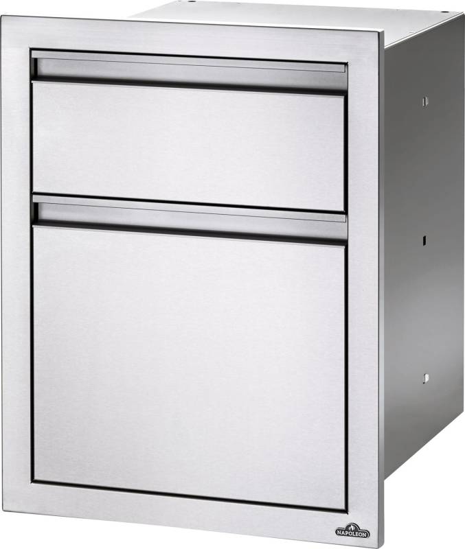 Napoleon Einbauschrank mit 2 Schubladen (46 x 61 cm)