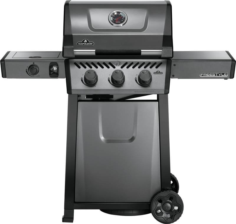 Napoleon Freestyle 365 Gasgrill, Graphit - mit Seitenbrenner - Modell 2025