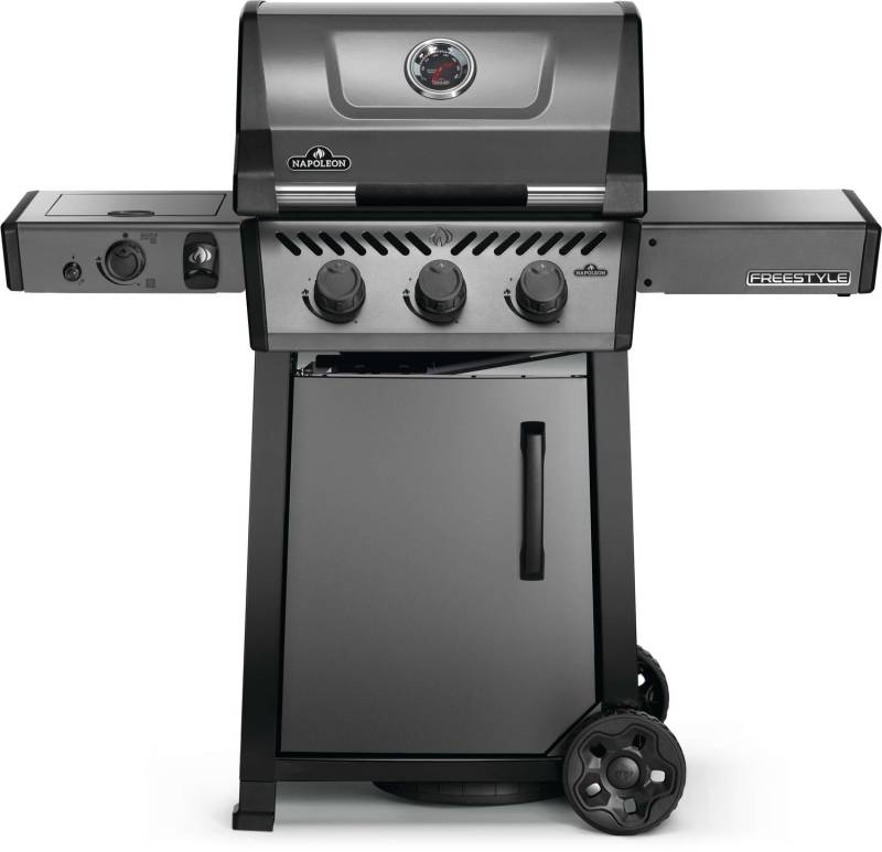 Napoleon Freestyle 365 Gasgrill, Graphit - mit Sizzle Zone und Tür - Modell 2025