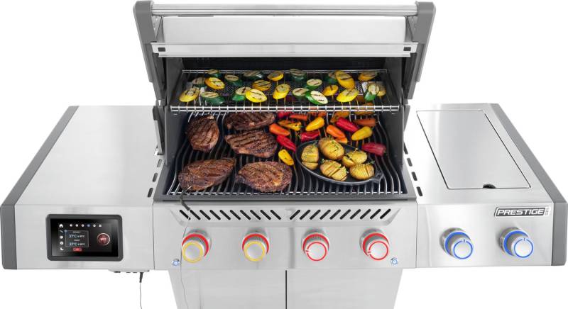 Napoleon Prestige PRO 500 Smart-Connected Gasgrill, Edelstahl - inkl. Drehspieß - Modell 2026