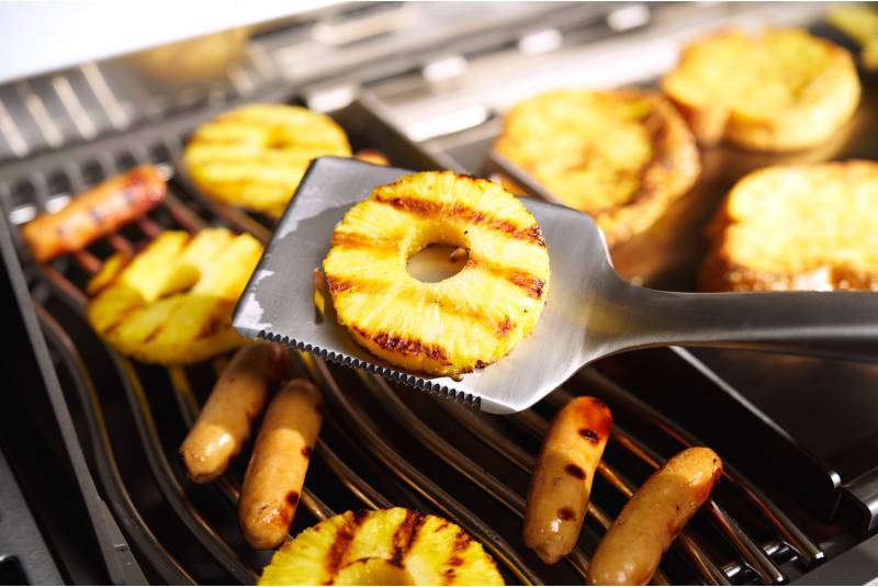 Napoleon Grillbesteckset PRO, 3-tlg. - mit Grillzange PRO, Grillwender PRO und Grillbürste PRO