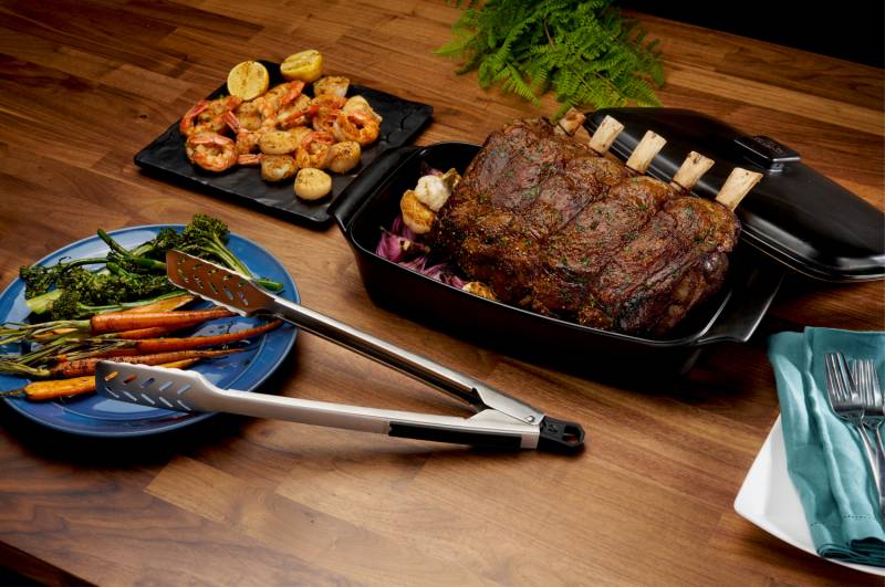 Napoleon Grillbesteckset PRO, 3-tlg. - mit Grillzange PRO, Grillwender PRO und Grillbürste PRO