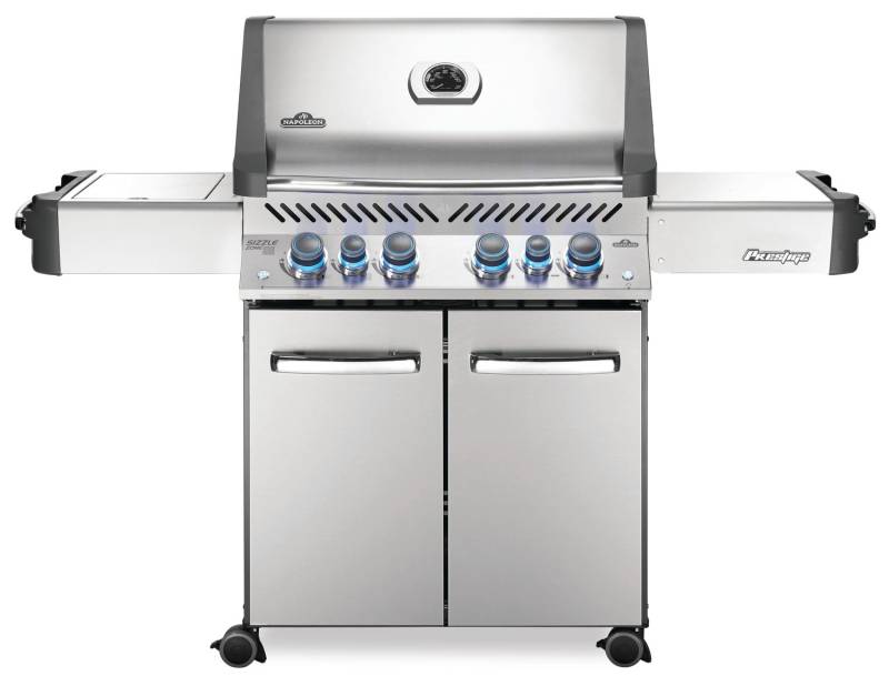 Napoleon Prestige 500 Edelstahl Gasgrill - mit Safety Glow - Modell 2023