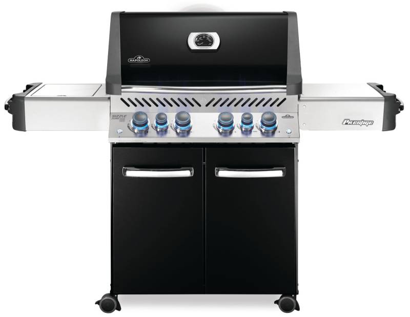 Napoleon Prestige 500 Gasgrill, Schwarz - mit Safety Glow - Modell 2023