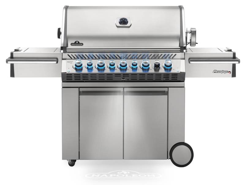 Napoleon Prestige Pro 665-3 Edelstahl Gasgrill inkl. Drehspieß - Modell 2023