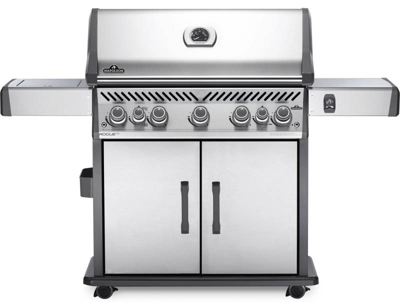 Napoleon Rogue SE 625 Edelstahl Gasgrill mit Sizzle Zone und Heckbrenner - Modell 2023