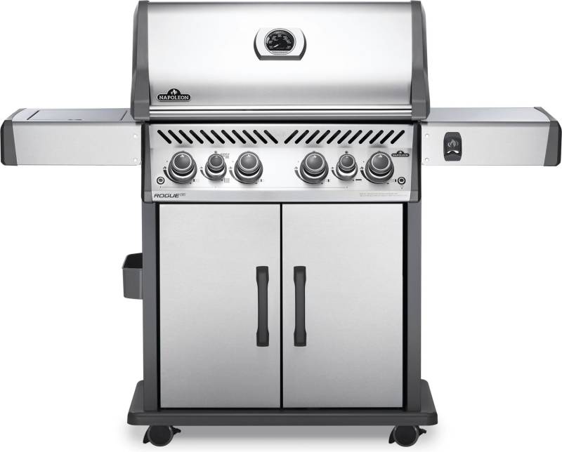 Napoleon Rogue SE 525 Edelstahl Gasgrill mit Sizzle Zone und Heckbrenner - Modell 2023