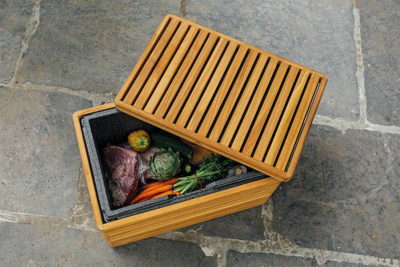 OFYR Cooler - Teakholz Kühlbox