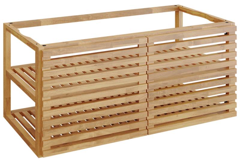 OFYR Storage Insert PRO Large mit 2 Türen - Teakholz Schrankeinsatz