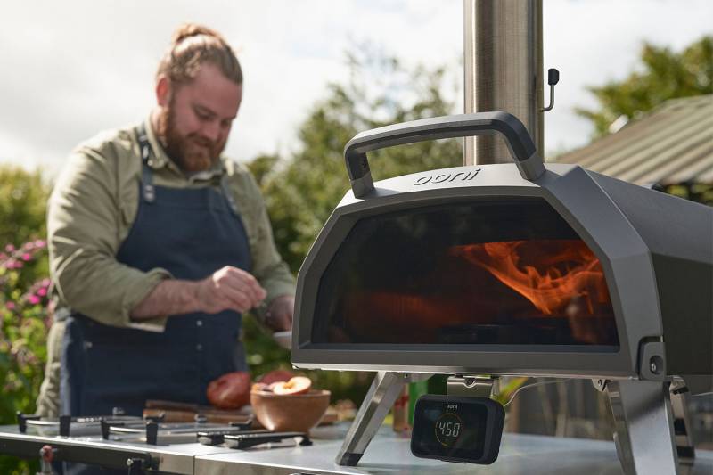 Ooni Pizzaofen Holz Karu 2 Pro - Multi-Fuel - mit digitaler Temperaturüberwachung per Bluetooth