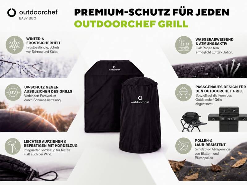Outdoorchef HEAT Abdeckhaube HEAT X-245 K Grillmodul / Schrankmodul (breit)