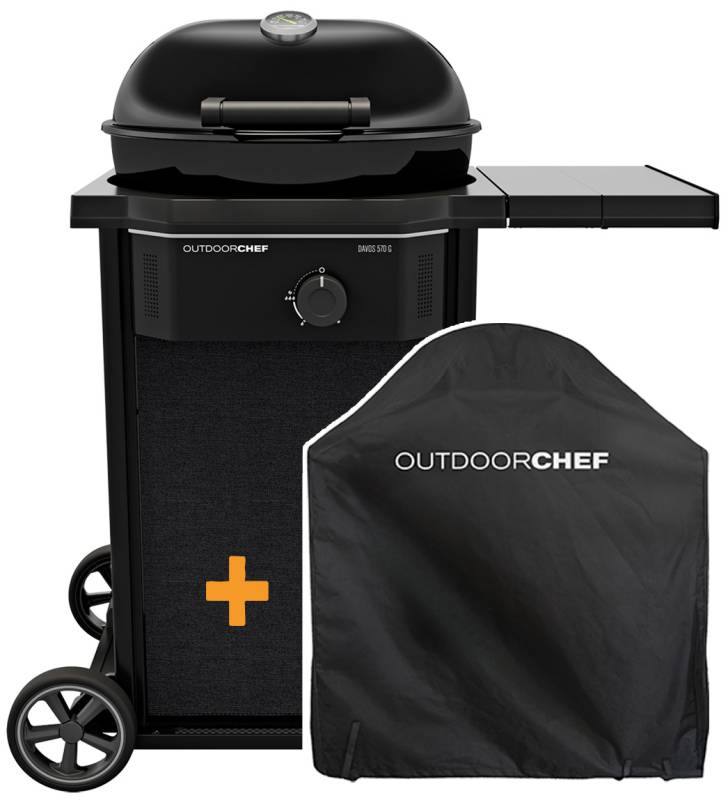 Outdoorchef Gas Kugelgrill Davos 570 G - inkl. Abdeckhaube