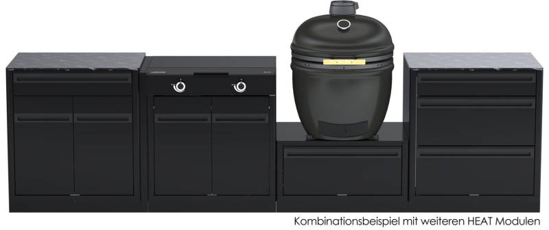 Outdoorchef Kamadomodul HEAT - mit EGG 550 H Keramikgrill