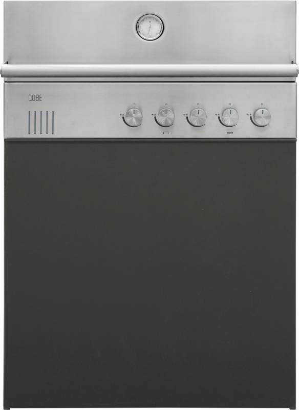 Outdoorchef QUBE X-415 RB S Edelstahl - Grillfürst Edition - Stone Taupe