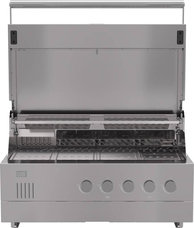 Outdoorchef QUBE X-415 RB S Edelstahl - Grillfürst Edition - Stone Taupe