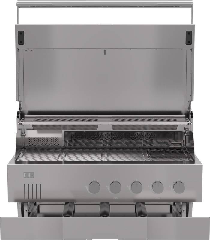Outdoorchef QUBE X-415 RB S Edelstahl - Grillfürst Edition - Stone Taupe