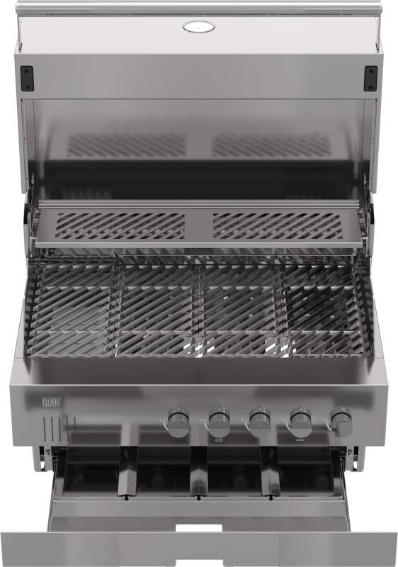 Outdoorchef QUBE X-415 RB S Edelstahl - Grillfürst Edition - Stone Taupe