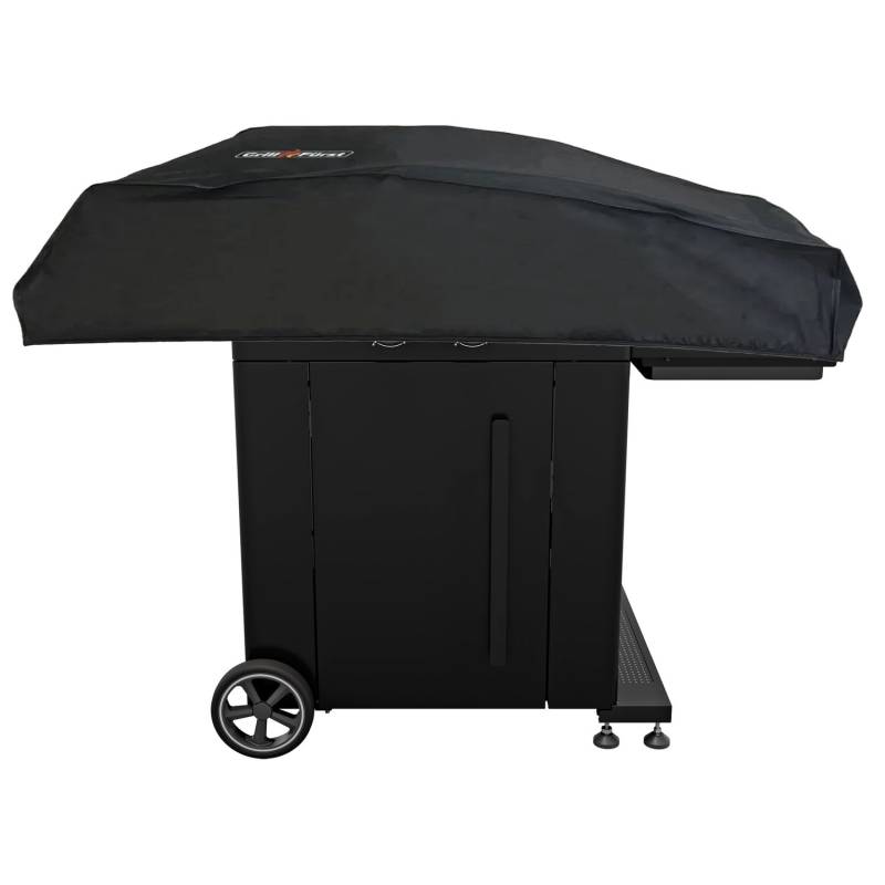 Grillfürst Quick Cover für Outdoorchef Arosa mit Blazing/Cooking Zone & Seitentisch - die schnelle Abdeckhaube für die Hochsaison