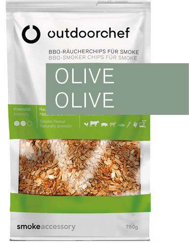 Outdoorchef SMOKE Räucherchips - Olive