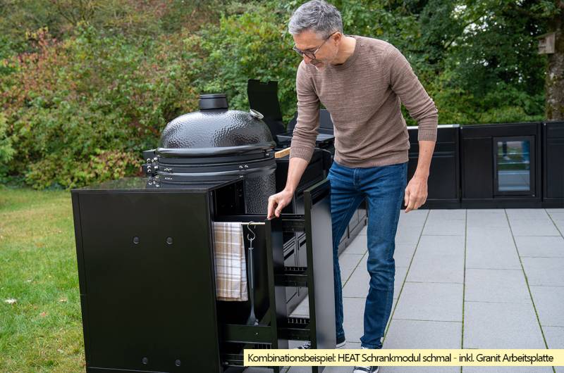 Outdoorchef Schrankmodul HEAT - schmal - Multifunktions-Auszug (Apothekerschrank)
