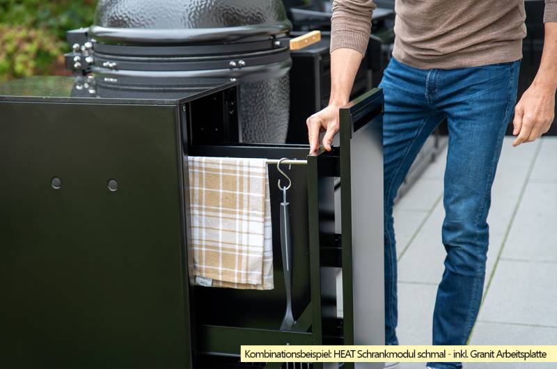 Outdoorchef Schrankmodul HEAT - schmal - Multifunktions-Auszug (Apothekerschrank)
