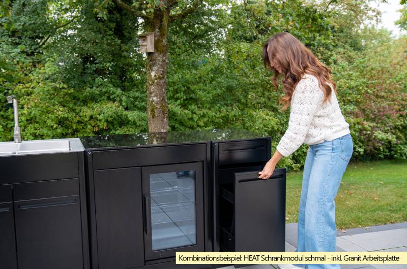 Outdoorchef Schrankmodul HEAT - schmal - Schubladen
