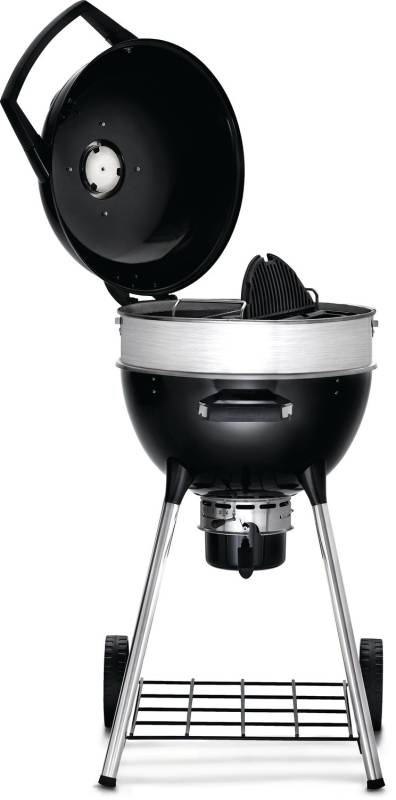 Napoleon PRO Holzkohlegrill Kugelgrill Ø 47 cm  mit Gussrost und Deckelscharnier - Modell 2024