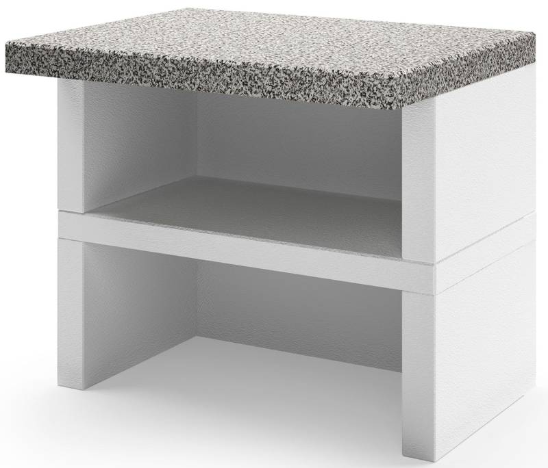 Palazzetti Outdoor Küche: Modul Arbeitsfläche - Granit grau